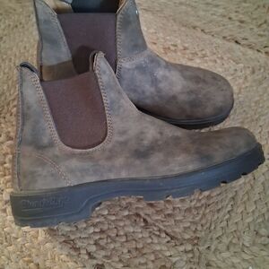 Blundstone Brown Leather Ankle Boots